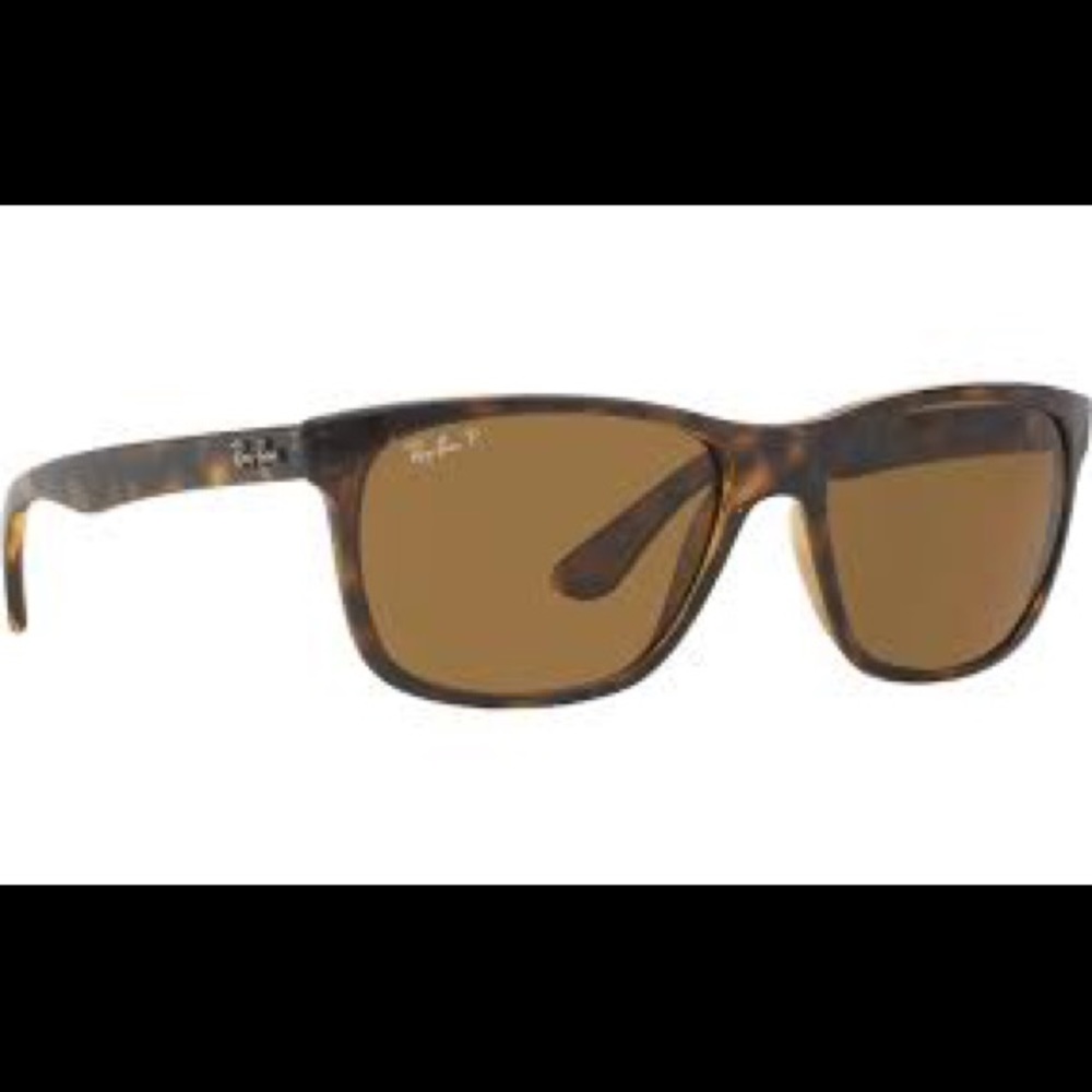 Rayband Tortoise Brown Polarized Sunglasses